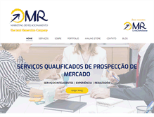 Tablet Screenshot of mrmarketing.com.br